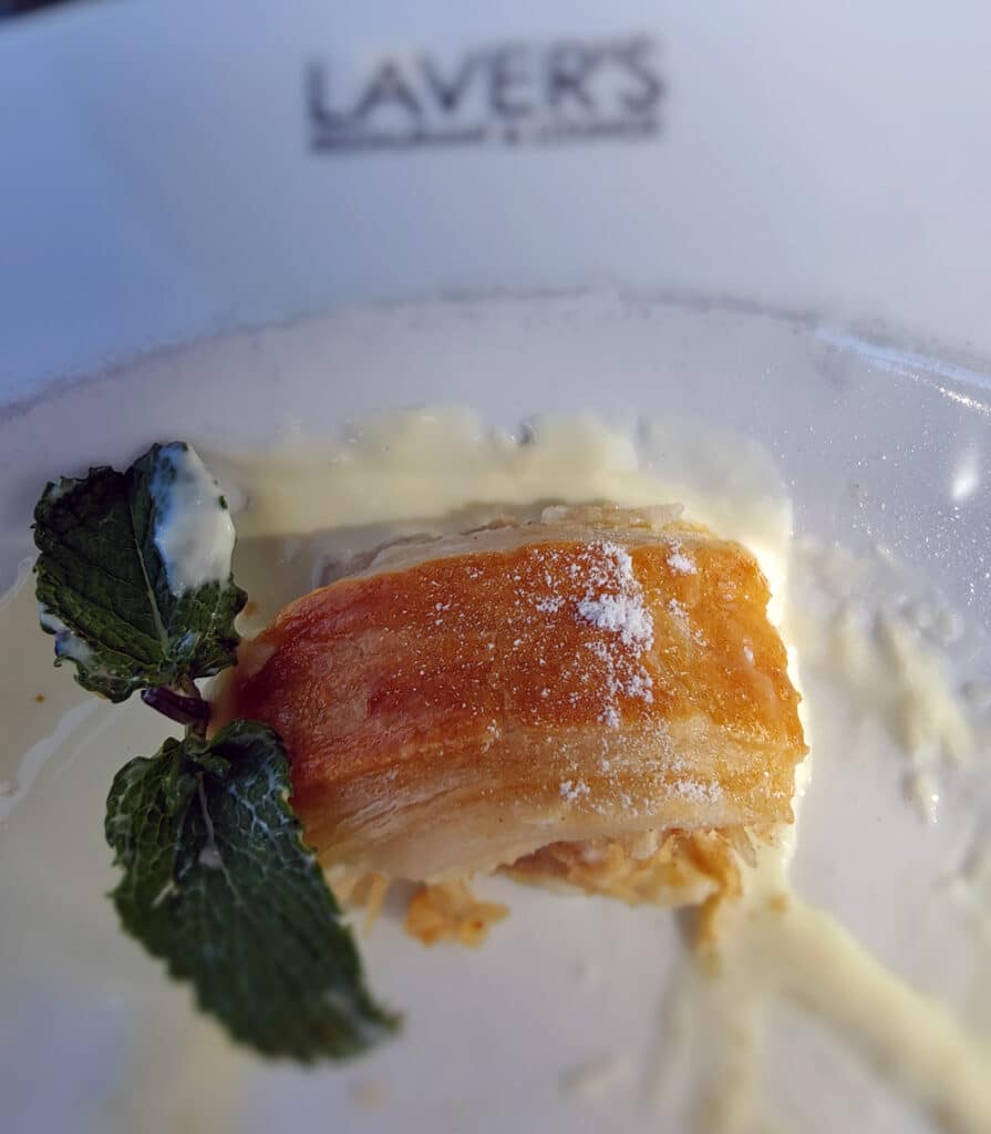Der Apfelstrudel bei Laver's war unglaublich gut