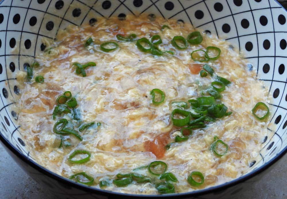 Eierflockensuppe
